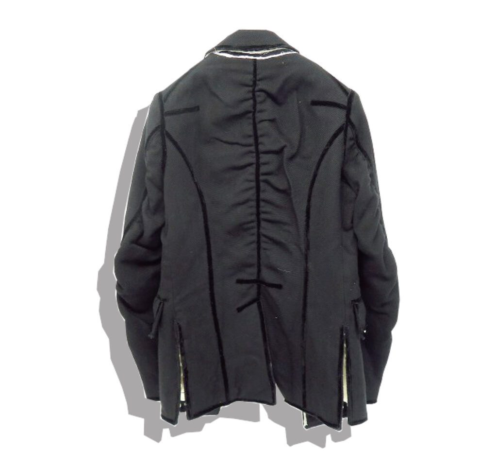NUMBER NINE Deco napoleon jacket F09-NJ017-2 Back