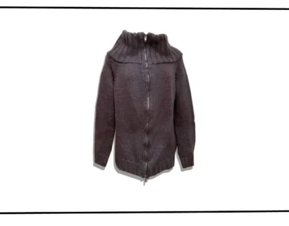Maison Martin Margiela Profondes en Tricot Zip Knit 1997AW