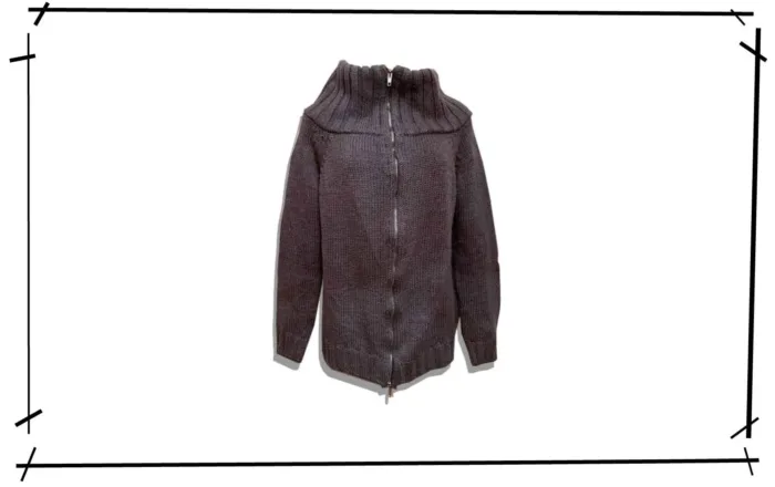 Maison Martin Margiela Profondes en Tricot Zip Knit 1997AW