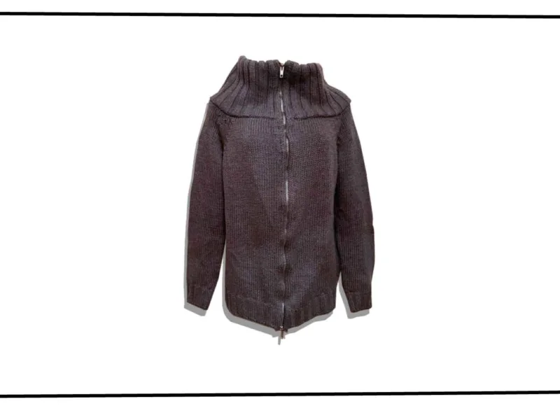 Maison Martin Margiela Profondes en Tricot Zip Knit 1997AW