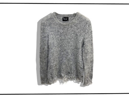 NUMBER (N)INE Mohair grunge knit 2009AW Front