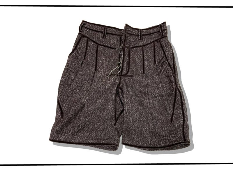 NUMBER (N)INE Short WoolPants 2009aw Front