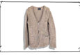 NUMBER NINE Wool Cardigan 2009AW A CLOSED FEELING
