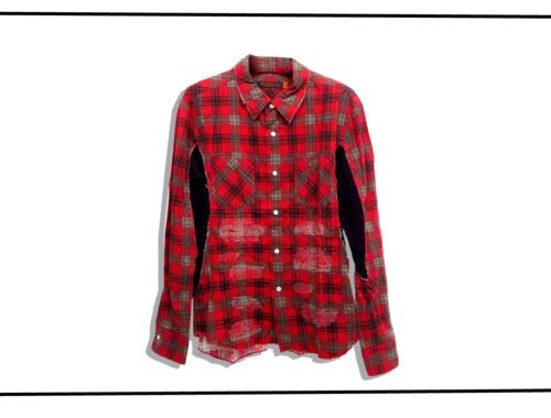 UNDERCOVER tartan check nell shirt 2005SS but beautiful II