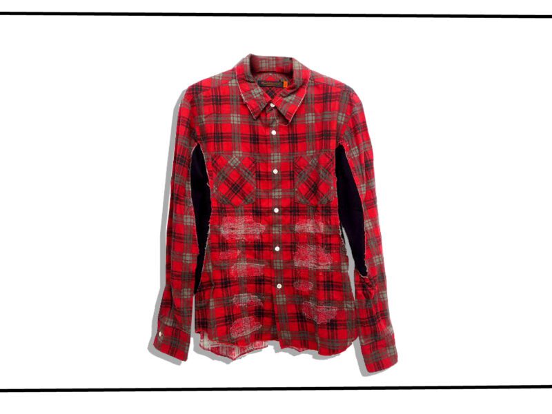 UNDERCOVER tartan check nell shirt 2005SS but beautiful II