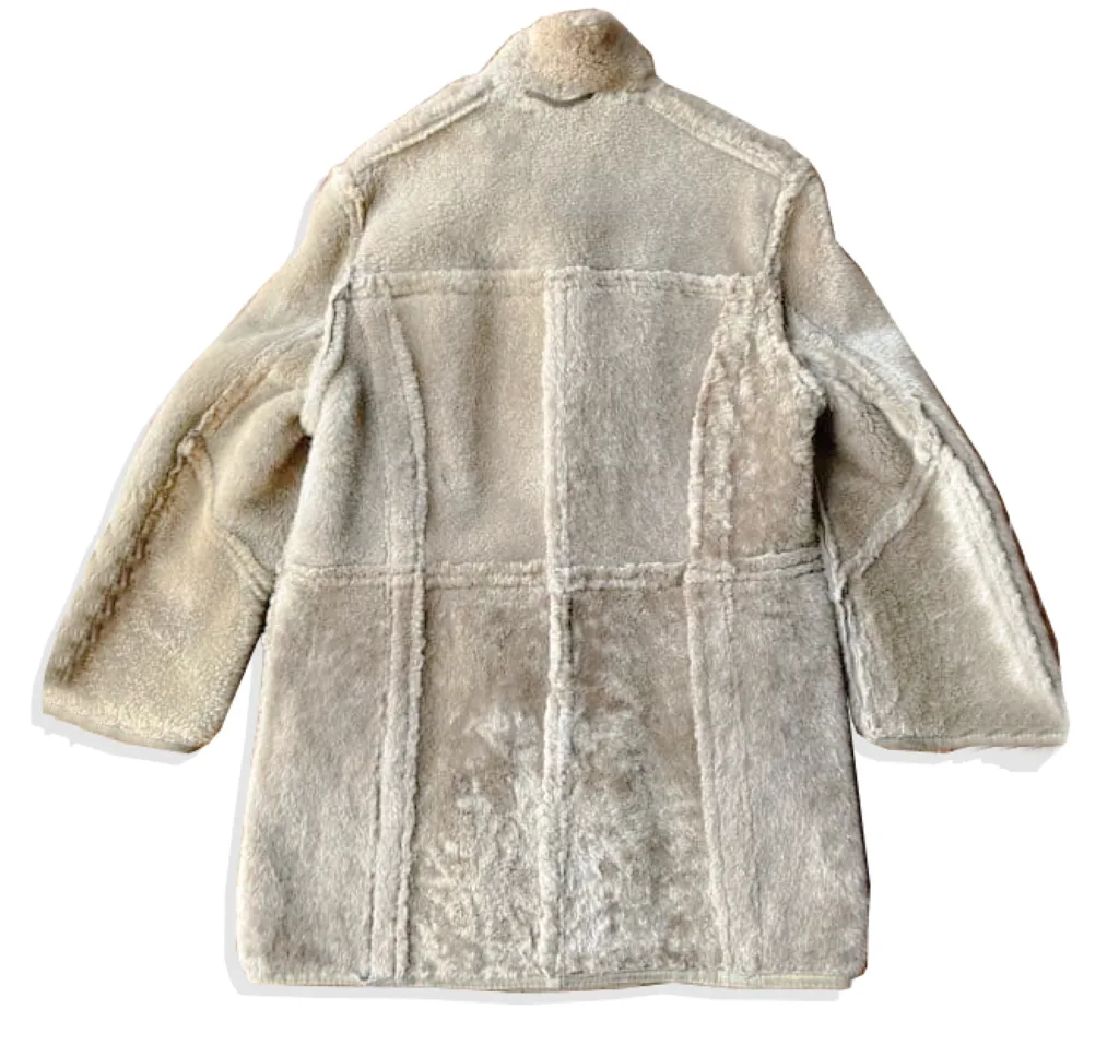 Maison Martin Margiela 0 10 Inside-out Shearling Coat 2002AW Back