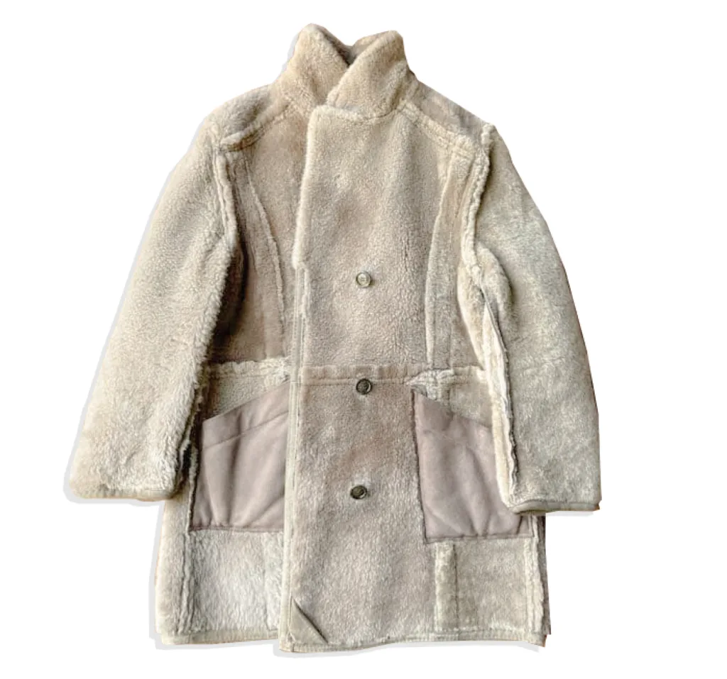 Maison Martin Margiela 0 10 Inside-out Shearling Coat 2002AW Front 002