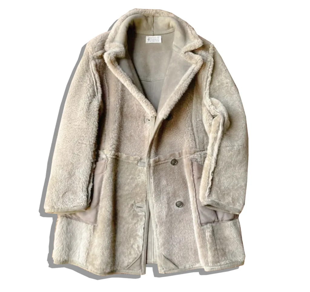 Maison Martin Margiela 0 10 Inside-out Shearling Coat 2002AW Front