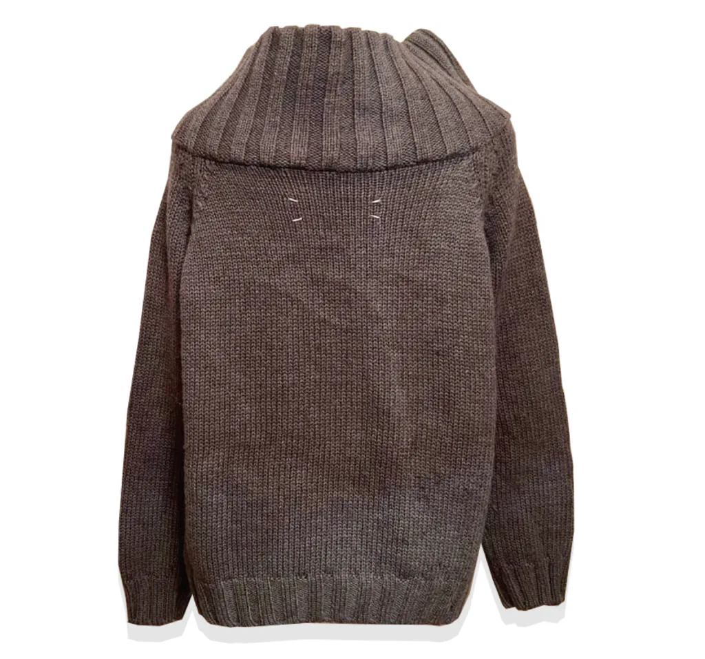Maison Martin Margiela Profondes en Tricot Zip Knit 1997AW Back