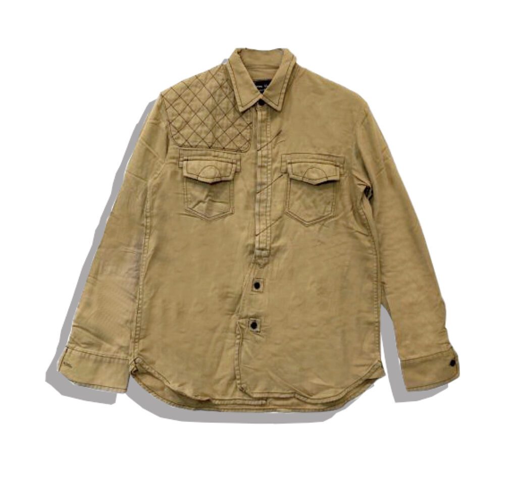 NUMBER (N)INE Hunting Shirt Brown 2008AW Front