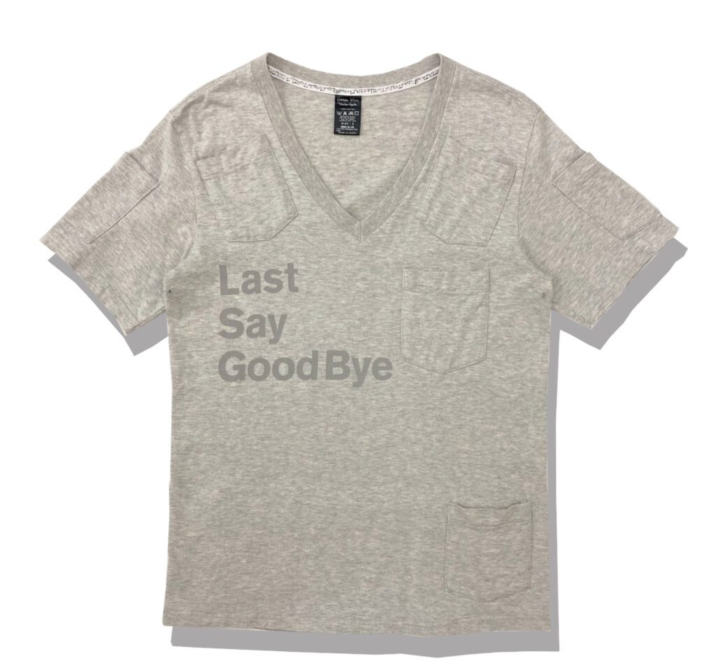 NUMBER (N)INE Last say good bye Tshirt 2009AW Front