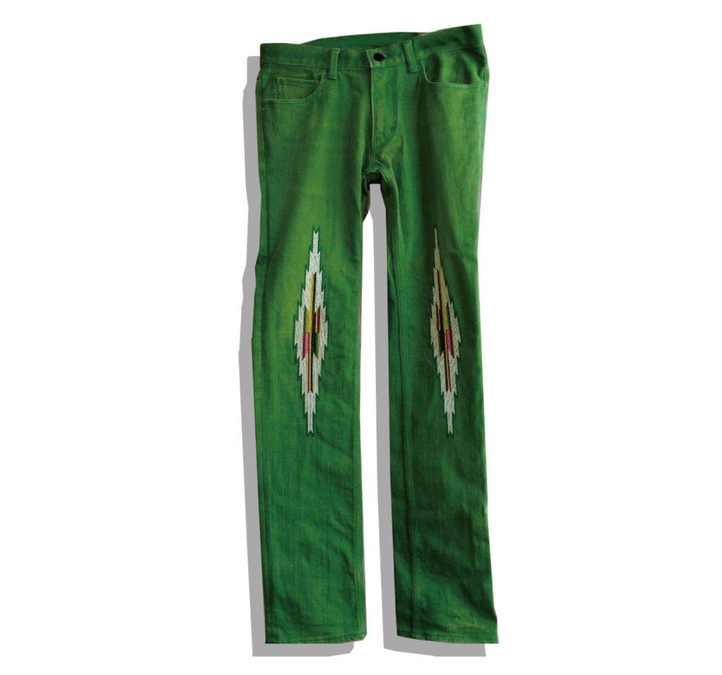 NUMBER (N)INE Ortega's Chimayo Green Pants 2005AW Front