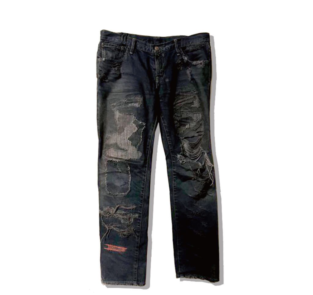 UNDERCOVER 2005ss But Beautiful II 60 Denim Pants Front