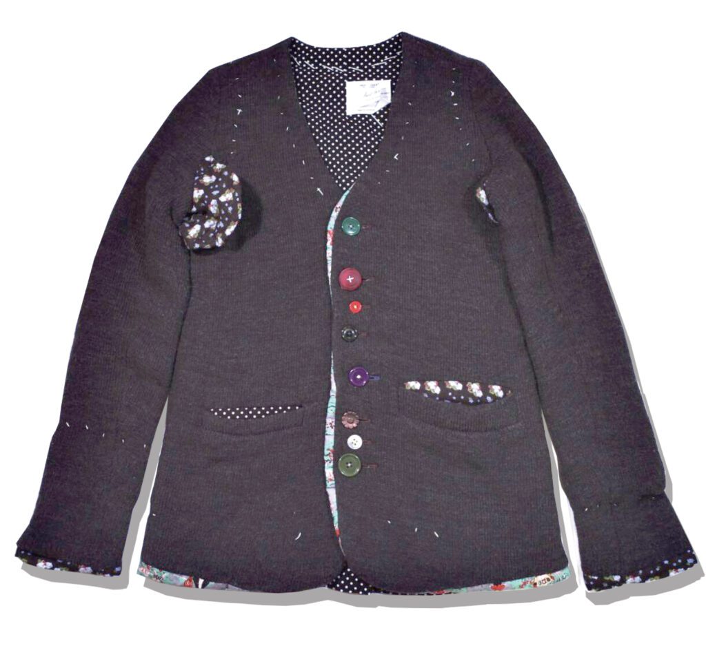 UNDERCOVER multi button Cardigan 2004AW But beautifull Front