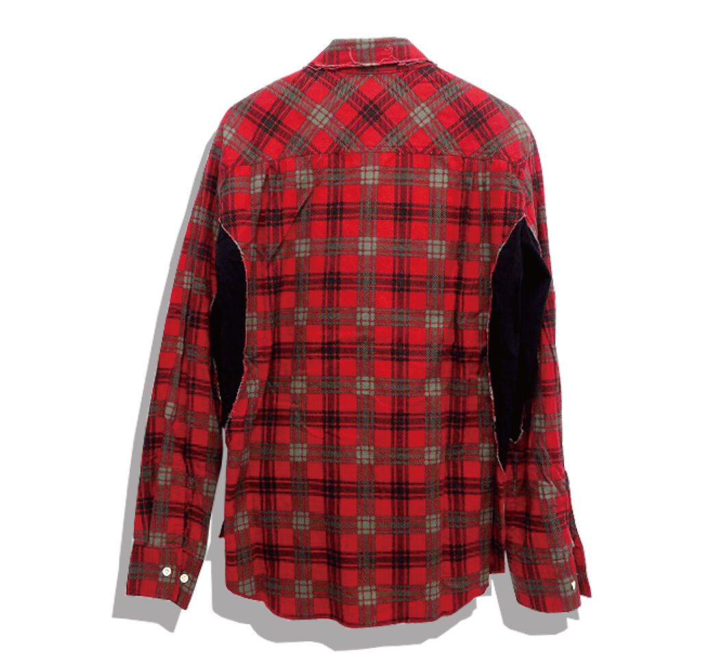 UNDERCOVER tartan check nell shirt 2005SS but beautiful II Back