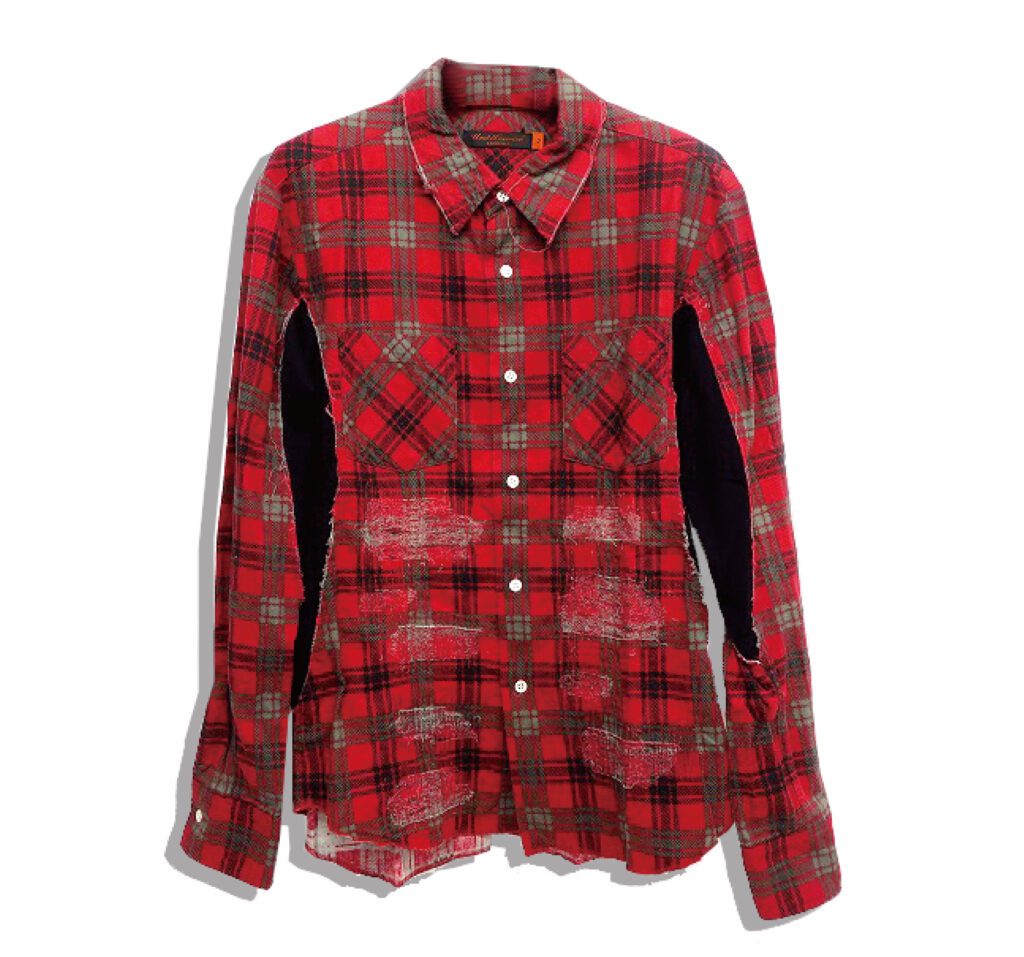 UNDERCOVER tartan check nell shirt 2005SS but beautiful II Front