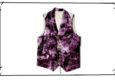 NUMBER (N)INE Velour Vest Puple 2009SS LONESOME HEROES