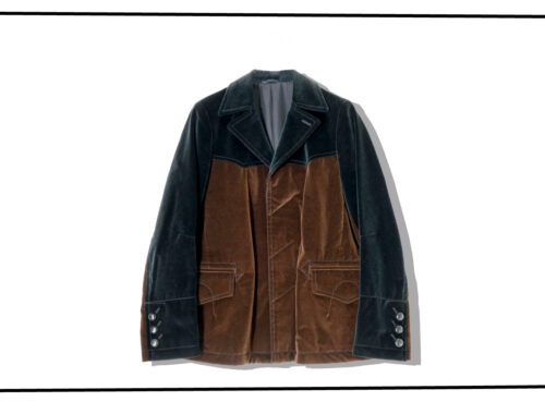 Number (N)ine Velour Jacket 2008AW Portland