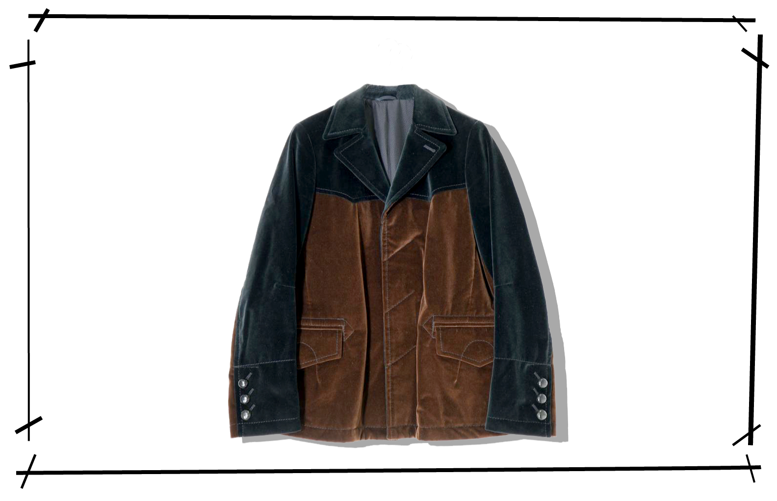 Number (N)ine Velour Jacket 2008AW Portland