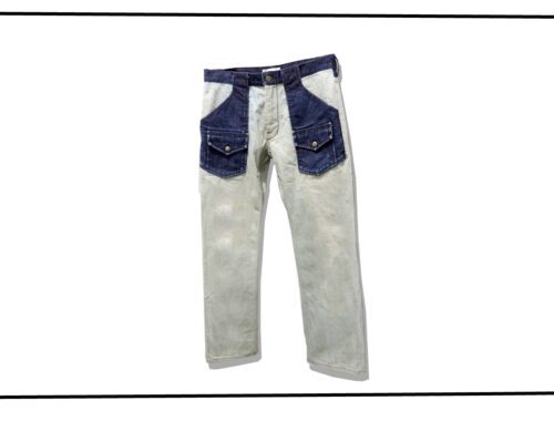 Number(N)ine Bush Denim Pants ice blue