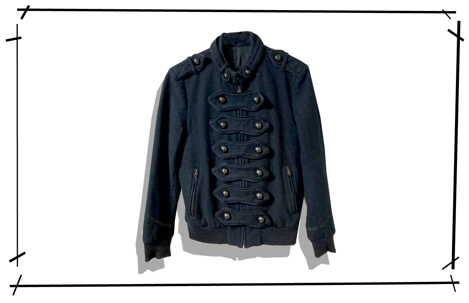 Number(N)ine Napoleon Jacket 2006 Autumn Winter Noir