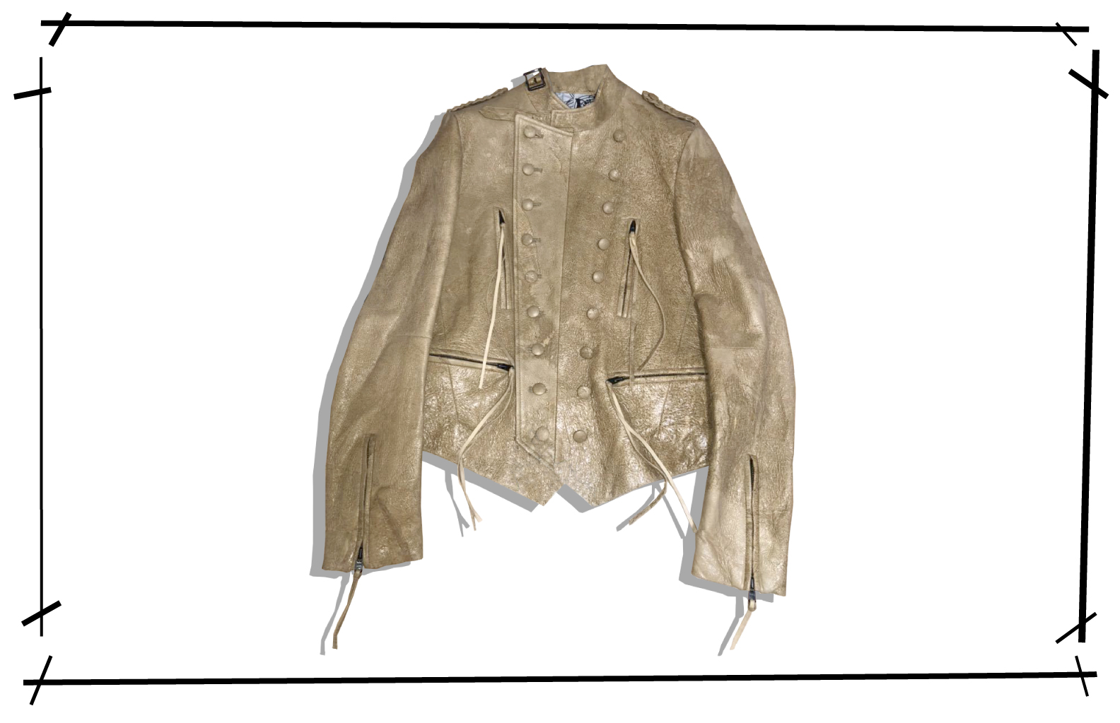 Number(N)ine Napoleon Leather Rider jacket 2007 Spring Summer About a boy