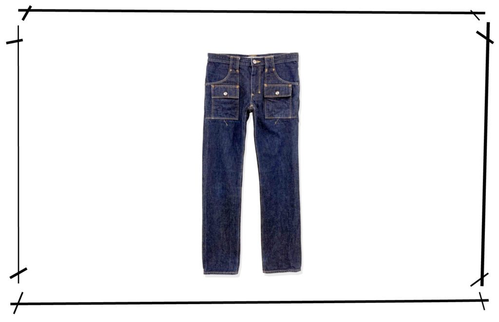 NumberNine Slim Bush Denim Pants 2008AW