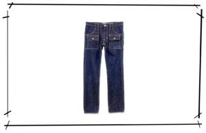 NumberNine Slim Bush Denim Pants 2008AW