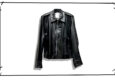 Number(N)ine leather Rider Jacket Check Black 2000SS