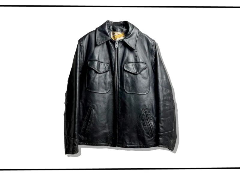 Schott Policeman Leather Jacket
