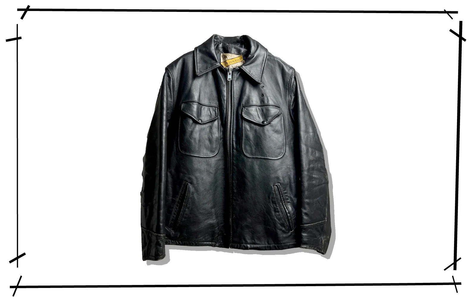 Schott Policeman Leather Jacket
