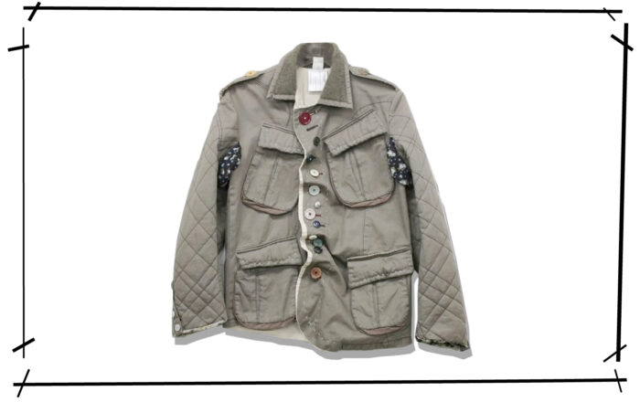 UNDERCOVER ARMY JACKET 2004aw but beautiful