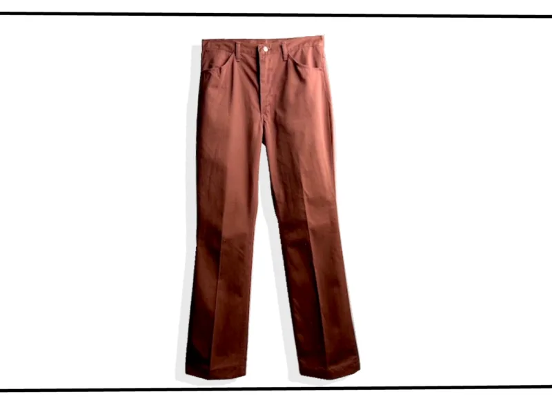 Wrangler Pipue Bootcut Pants 1970s