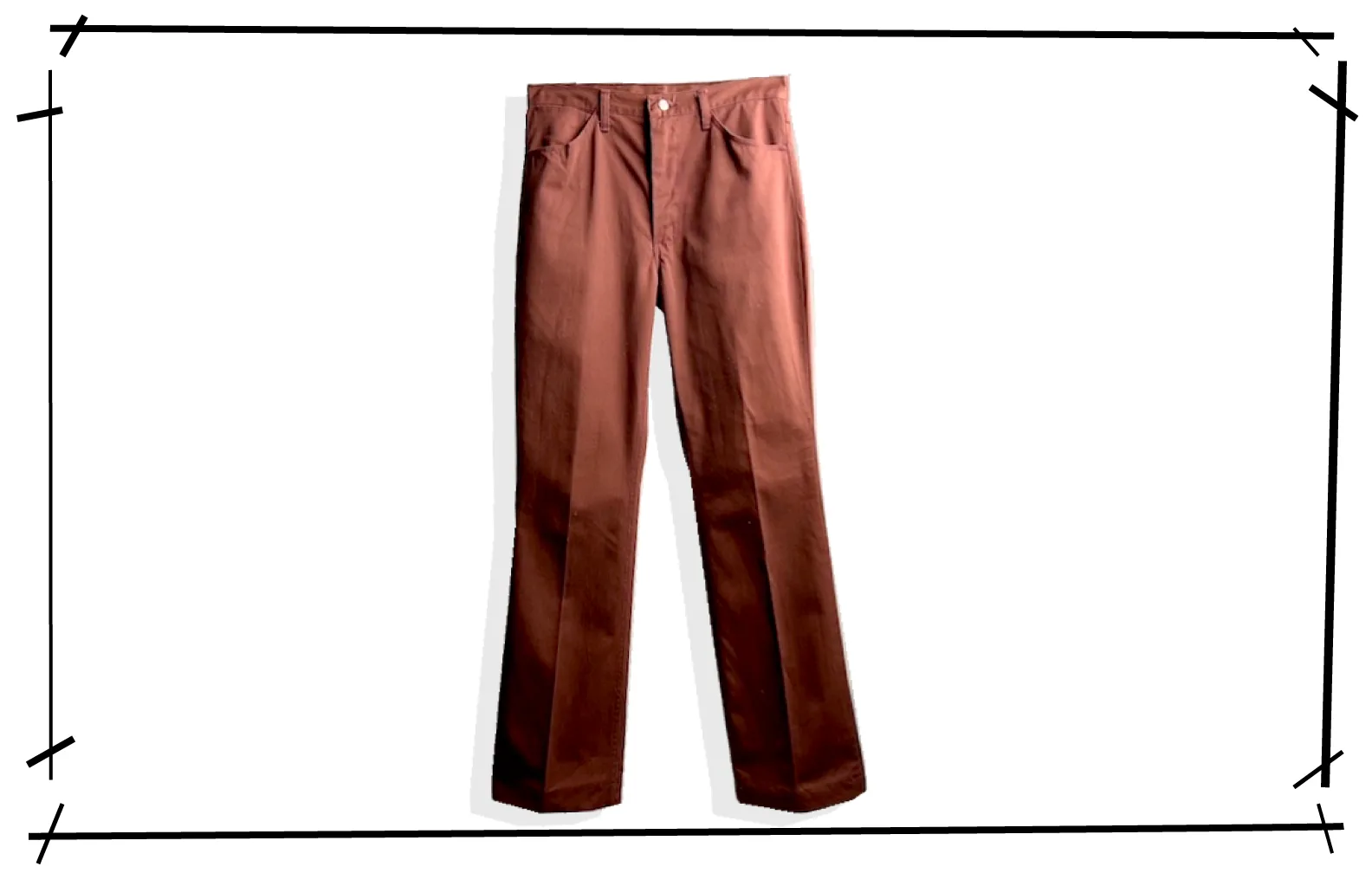 Wrangler Pipue Bootcut Pants 1970s