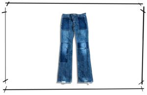 Undercover Wappen Denim Pants DAVF Front