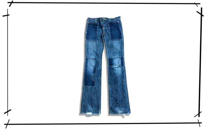 Undercover Wappen Denim Pants DAVF Front