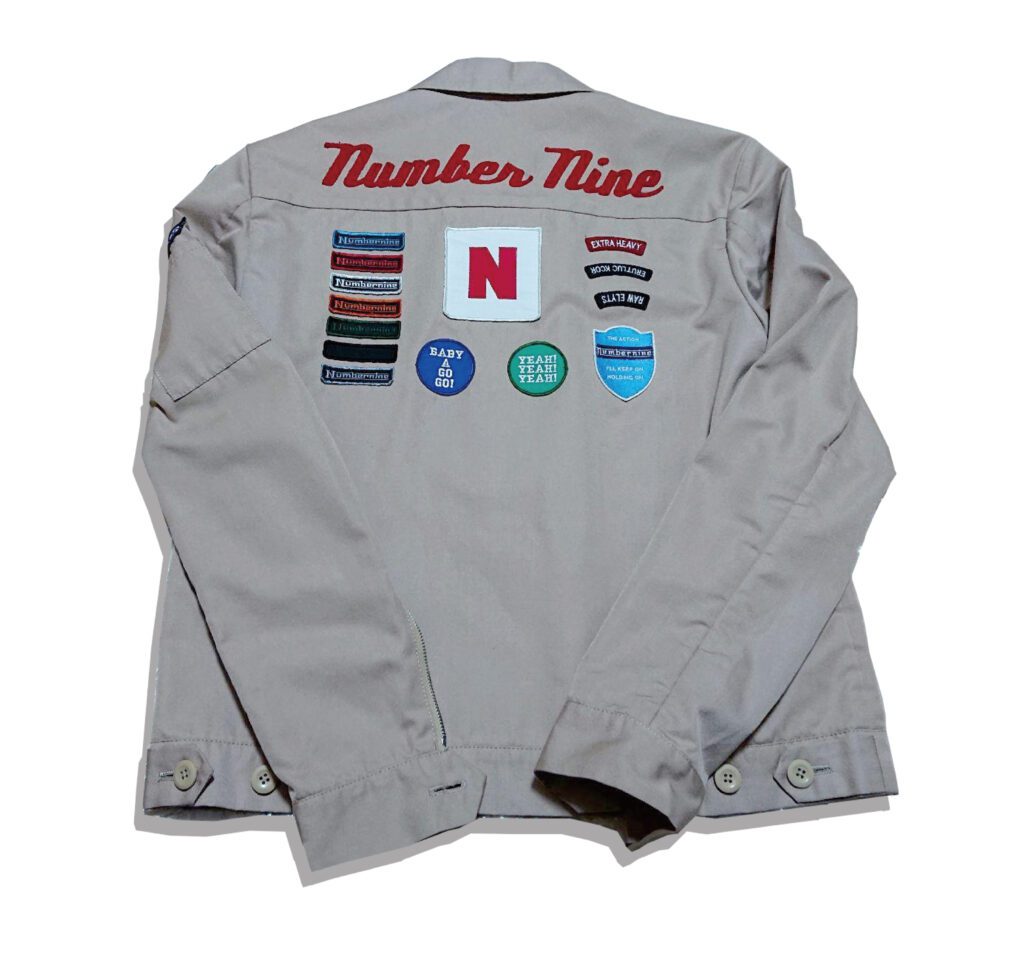 NUMBER(N)INE Mechanic Blouson 2000ss ExtraHeavy Back