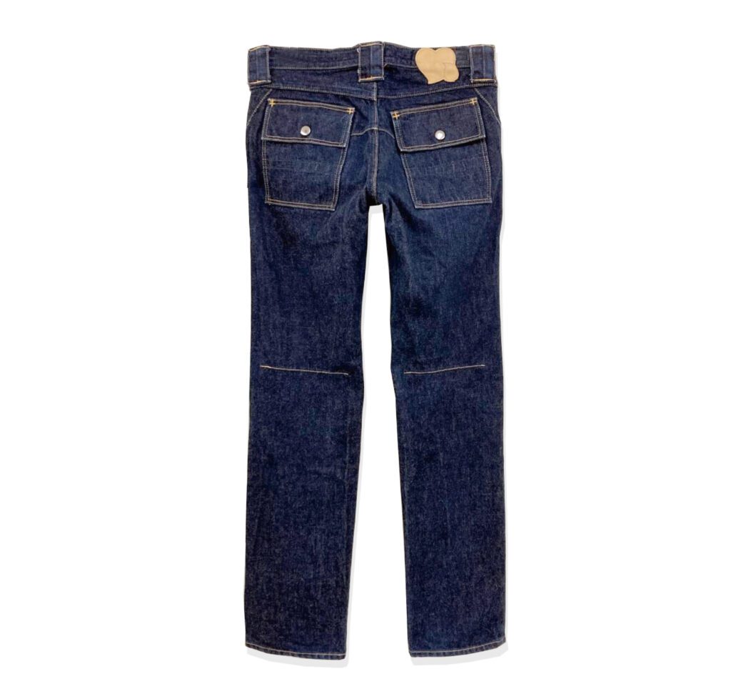 NumberNine Slim Bush Denim Pants 2008AW Back