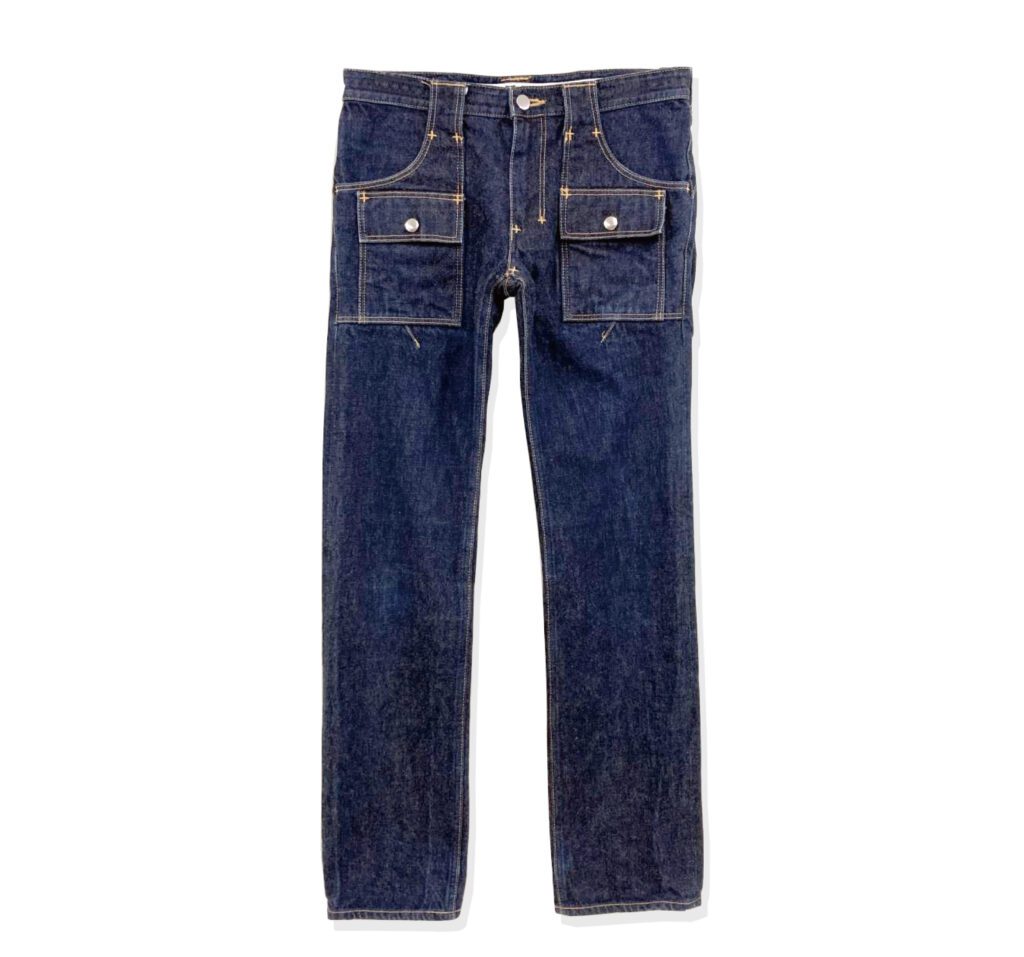 NumberNine Slim Bush Denim Pants 2008AW Front