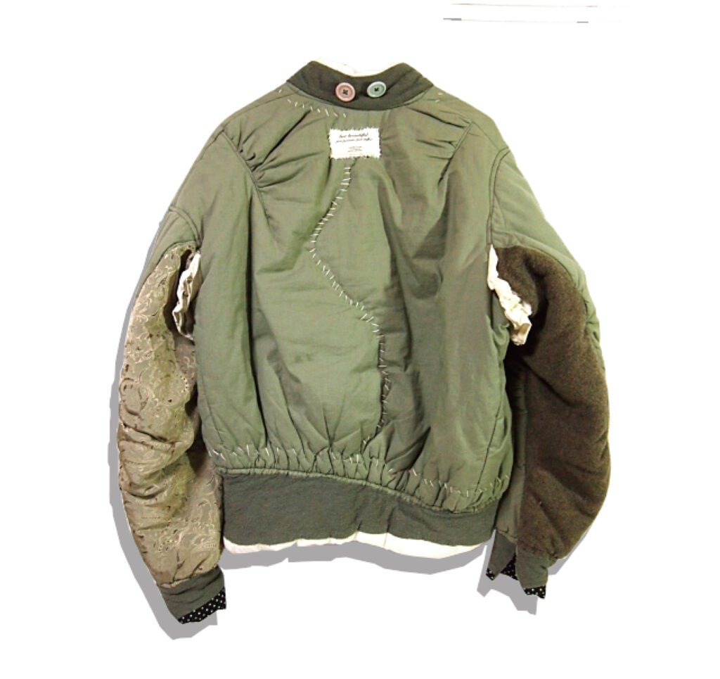 UNDERCOVER Flight Jacket 2004aw but beautiful Back