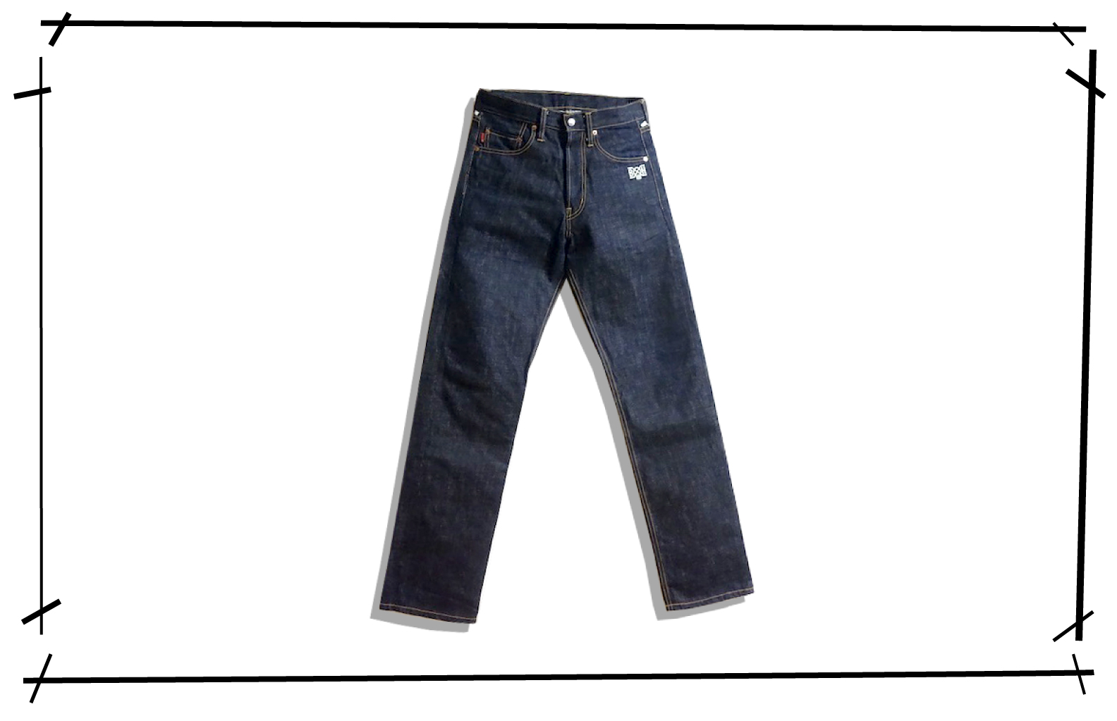 BOUNTY HUNTER Rigid Denim Pants