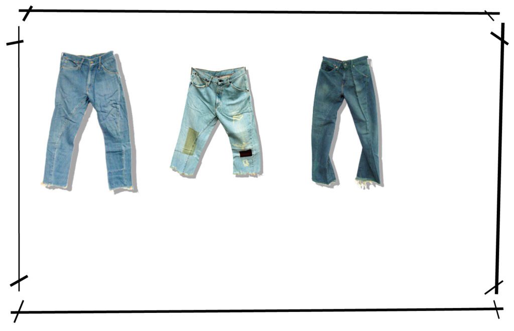 LEVI'S RED WARPED Denim Pants Series 2002SS