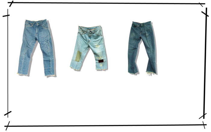 LEVI'S RED WARPED Denim Pants Series 2002SS