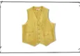 Levi's Orange Tab Western Suede Leather Vest