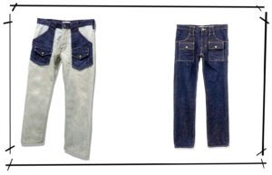 NUMBER (N)INE Bush Denim Pants Series