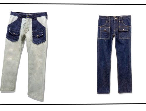 NUMBER (N)INE Bush Denim Pants Series