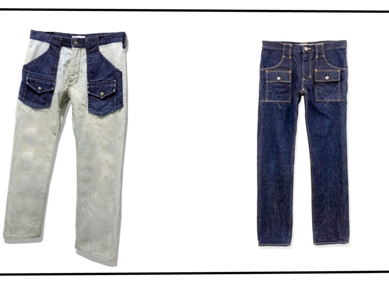 NUMBER (N)INE Bush Denim Pants Series