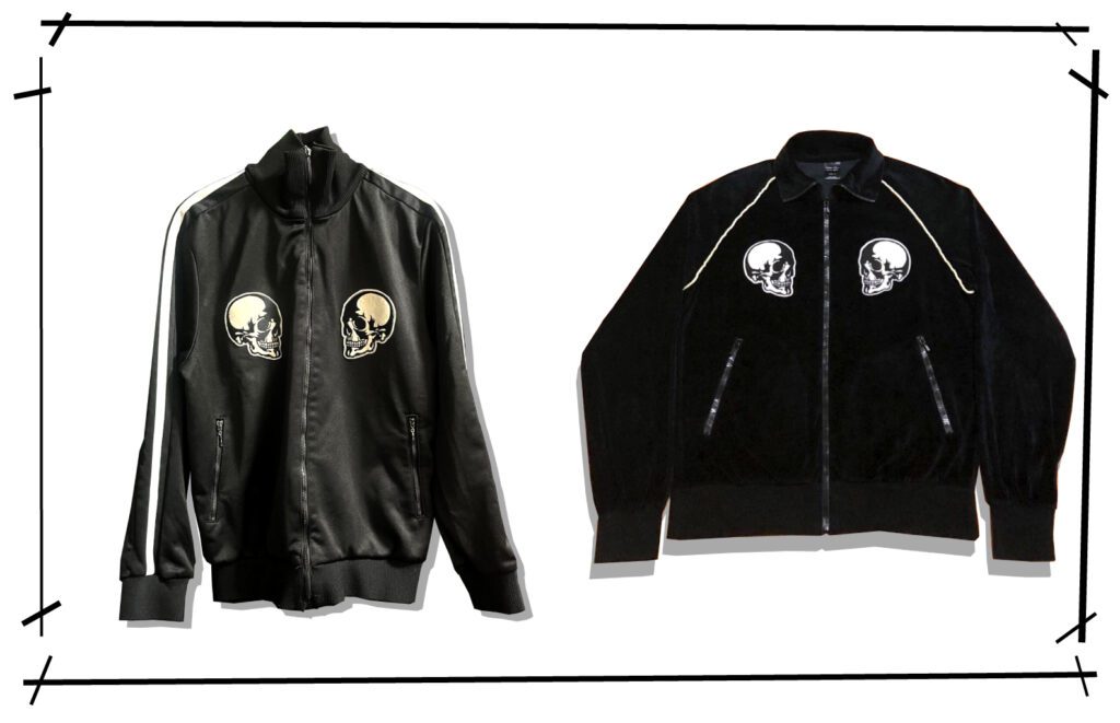 NUMBER (N)INE Skull Jersey Jacket Series