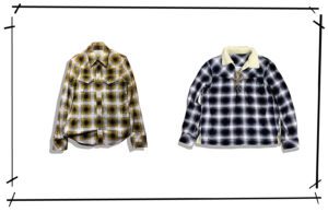 NUMBER NINE check Shirt Series 2009AW CLOSED FEELING