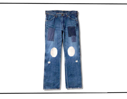 NUMBER(N)INE Grunge Denim pants Touch Me I'm Sick 2003AW